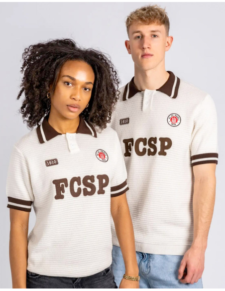St. Pauli - Stricktrikot - Weiß