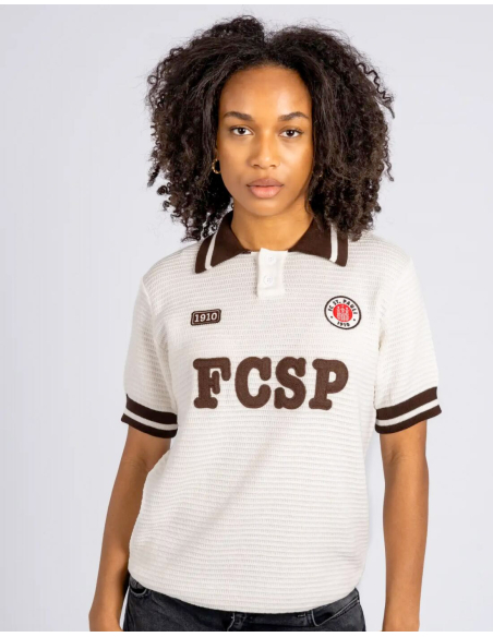 St. Pauli - Stricktrikot - Weiß