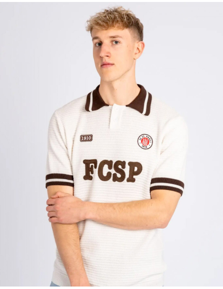 St. Pauli - Stricktrikot - Weiß