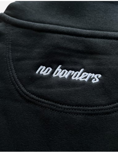 No Borders Kakadu - Half Zip - Schwarz - @ No Borders