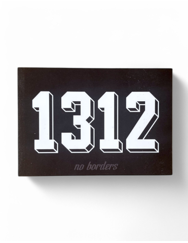 1312 - Sticker - 10 pieces Sticker 1312 - 10 piecesMotif: 1312 Size: DIN A7Manufacturer according to GPSR: Planet Melmac Apparel &amp; Trading GmbH, Wolfgang-Heinze-Straße 8, 04277, Leipzig, produktsicherheit@planet-melmac.de No Borders