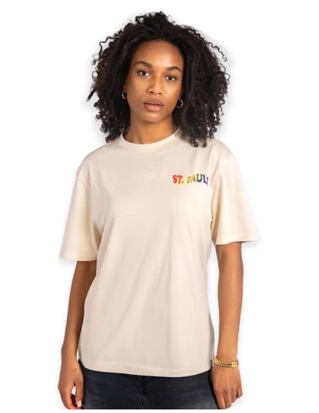 St. Pauli - T-shirt - No Place For - Rainbow