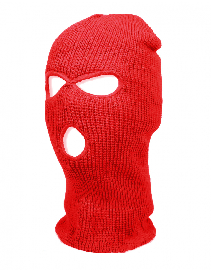 Mob Action - Balaclava 3-Hole - Red