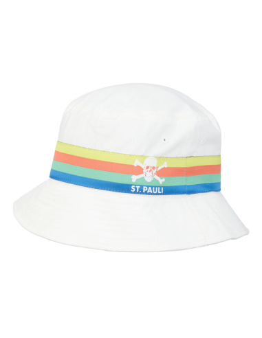 St. Pauli - Fischerhut - Rainbow/White - @ No Borders
