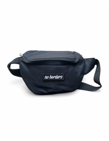 No Borders - Hip Bag - Logo - Black - @ No Borders