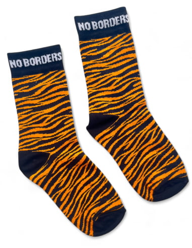 Tiger - Socken - Animal Print - No Borders - @ No Borders