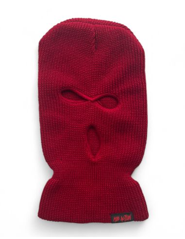 Balaclava 3-hole - Burgundy - Mob Action