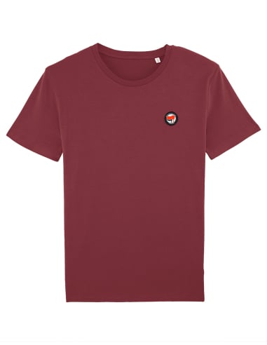 Siamo Tutti Antifascisti - Mob Action - T-Shirt - Burgundy - @ No Borders