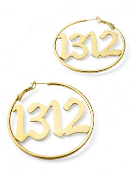 1312 - Ohrringe - Sixblox - Gold