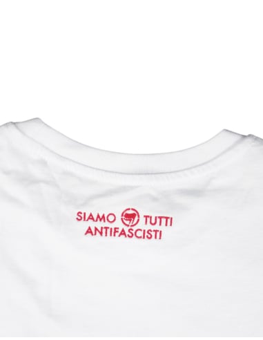 Siamo Tutti Antifascisti - Mob Action - T-Shirt - White - @ No Borders