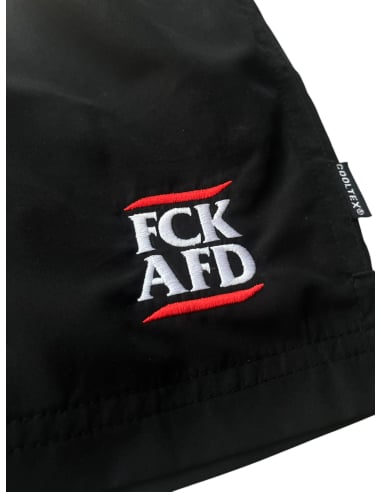 FCK AFD - Active Shorts - Black - @ No Borders
