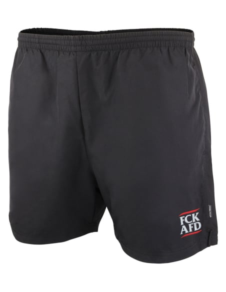 FCK AFD - Active Shorts - Black - Left