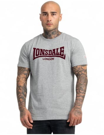 Lonsdale - Polo - Lion - Oxblood - @ No Borders