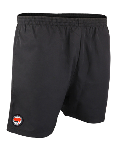 Siamo Tutti Antifascisti - Mob Action - Active Shorts - Black - @ No Borders