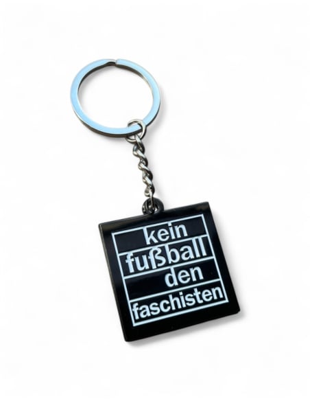 Schlüsselanhänger - Kein Fußball den Faschisten