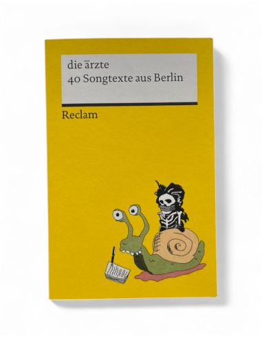 40 Songtexte aus Berlin - Die Ärzte - Buch