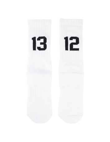 1312 - Socks - Embroidered logo - Black - @ No Borders