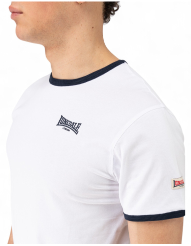 Lonsdale - T-Shirt - Trelill - White - @ No Borders
