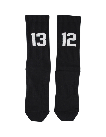 161 - No Borders - Socks - White/Red - @ No Borders