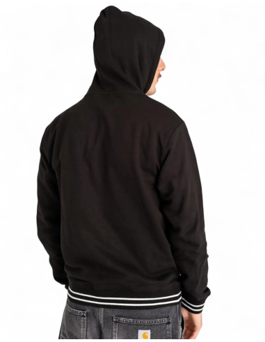 St. Pauli - Hoodie - Antifascist Football Club Script - Schwarz - @ No Borders