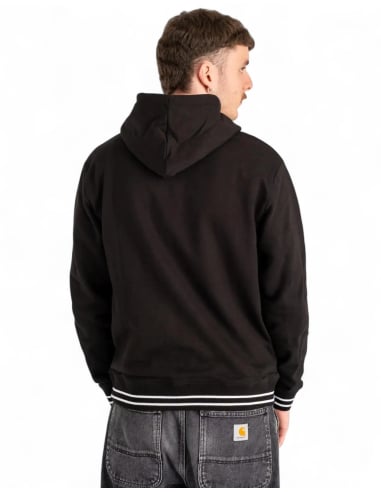 St. Pauli - Hoodie - Antifascist Football Club Script - Schwarz - @ No Borders