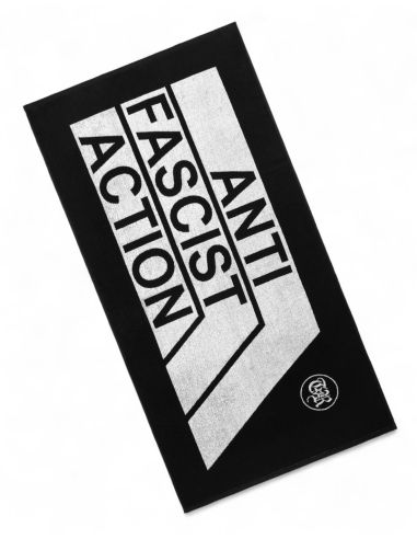 Anti Fascist Action - Handtuch - True Rebel - Schwarz