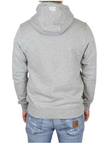 Anti Fascist Action - Hoodie - True Rebel - Grau in Grau - @ No Borders