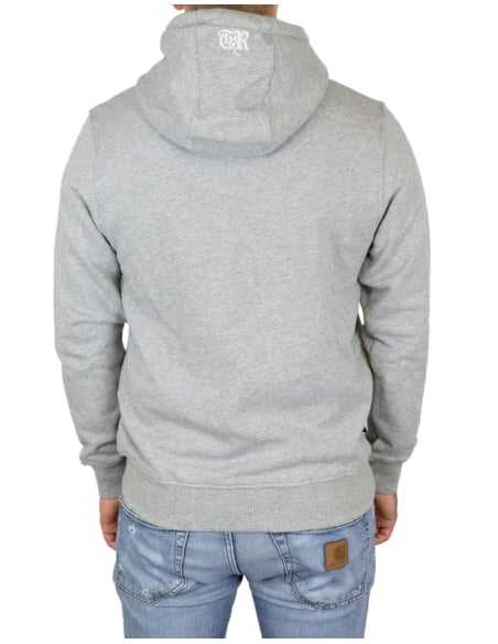 Anti Fascist Action - Hoodie - True Rebel - Grau in Grau