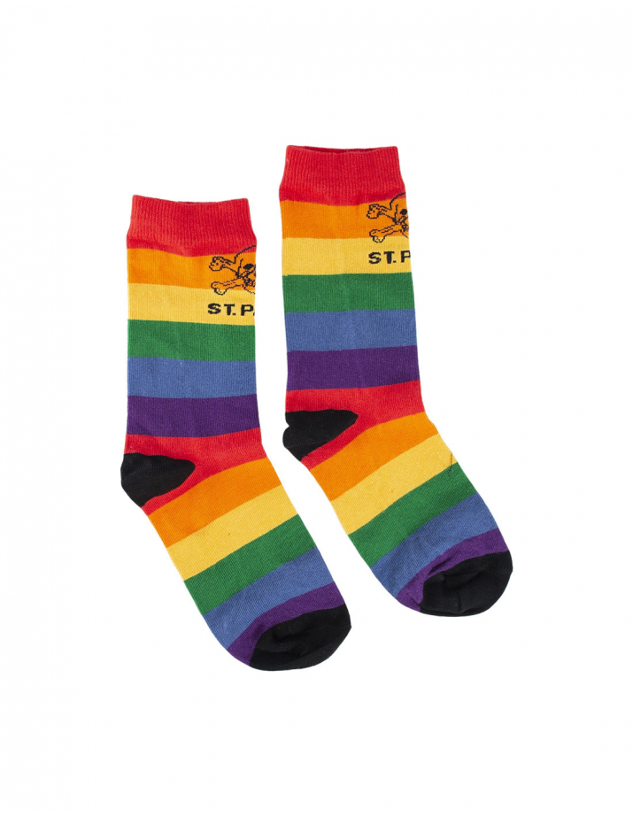 St. Pauli - Socks - Skull - Rainbow