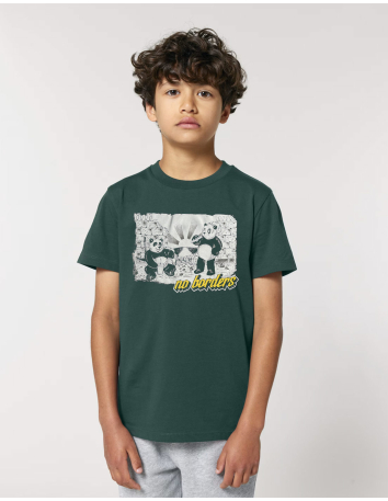 No Borders Cockatoo - T-Shirt Kids - Royal Blue - @ No Borders