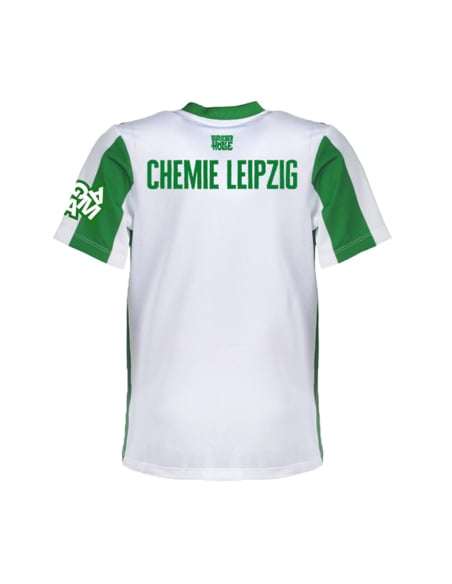 BSG Chemie Leipzig - Trikot - 2025/26 Heim - Kids - Grün/Weiß - Rückseite