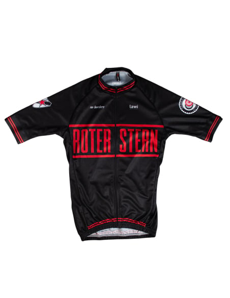 Roter Stern Leipzig - Radtrikot Kurzarm - Black/Red