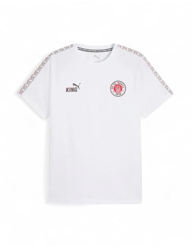 St. Pauli - T-Shirt - Puma "King" - White - @ No Borders