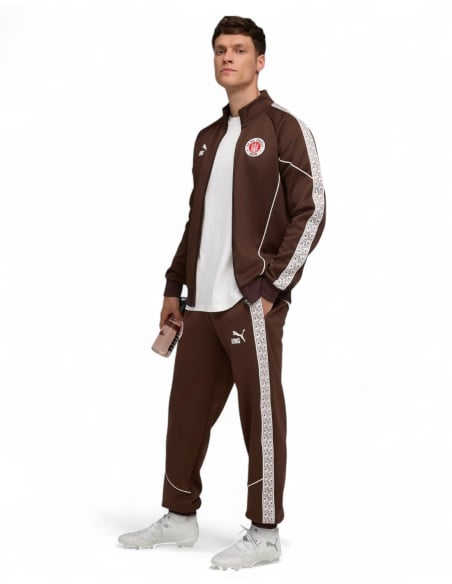 St. Pauli - Trainingsjacke - Puma "King" - Braun