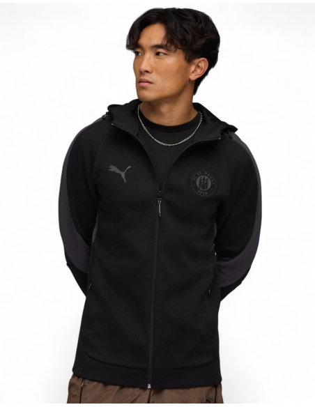 St. Pauli - Kapuzenjacke - Puma "Staff" - Schwarz