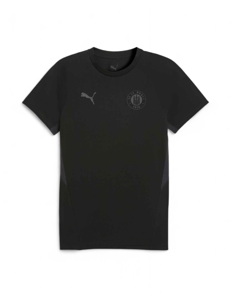 St. Pauli - T-Shirt - Puma "Staff" - Schwarz - Front