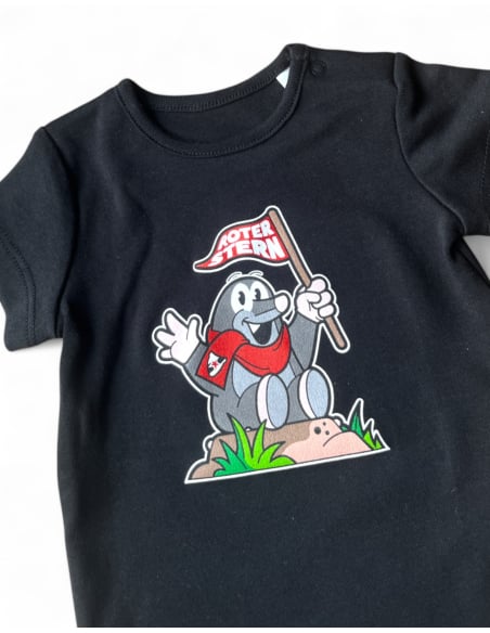 Baby Body - Roter Stern Leipzig - Mauli - Schwarz