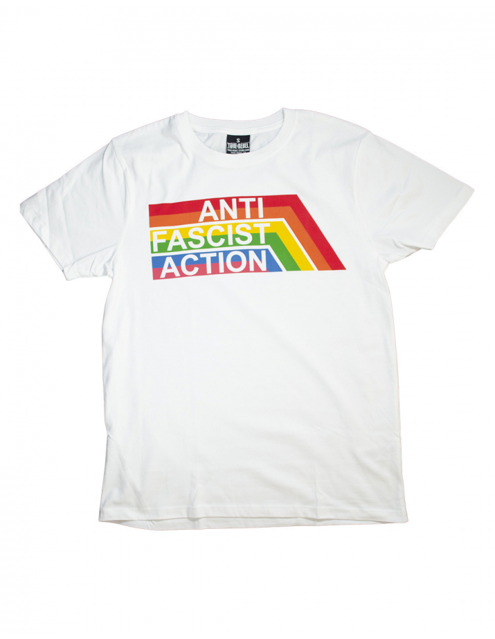 AFA 2.0 - True Rebel - T-Shirt - White/Rainbow