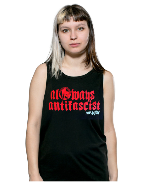 Always Antifascist Action - Tank Top - Schwarz Always Antifascist Action - Tank Top - Schwarz