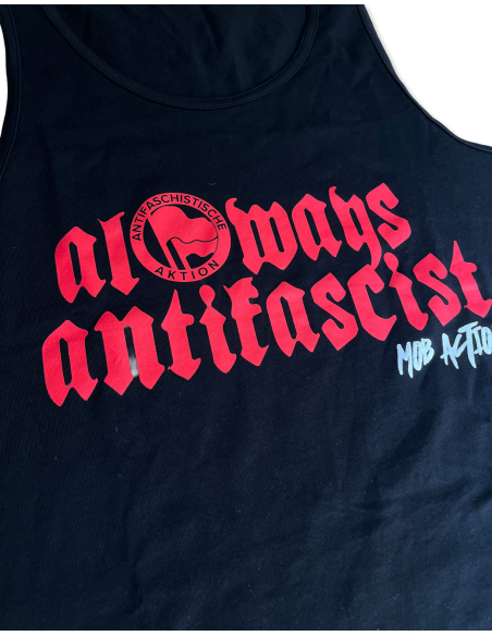 Always Antifascist Action - Tank Top - Schwarz Always Antifascist Action - Tank Top - Schwarz