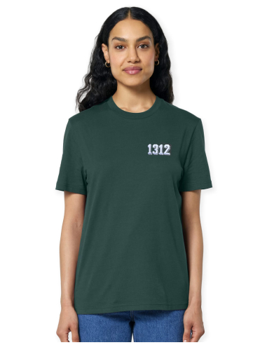 1312 - No Borders - T-Shirt - Green - @ No Borders