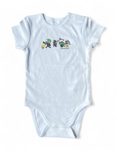 Baby Body - Riot Pigs - Mob Action - Weiß