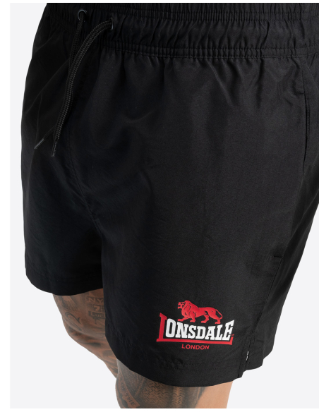 Lonsdale - Shorts - Kilstay - Schwarz - Detail