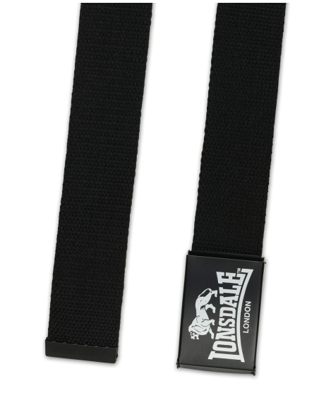 Lonsdale - Gürtel - Starbotton - Schwarz - Detail