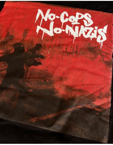 No Cops No Nazis - Tank Top - Schwarz/ROT - @ No Borders