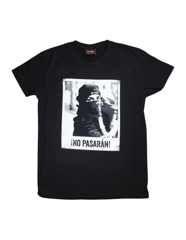 No Pasaran - Mob Action - T-Shirt - Black - @ No Borders