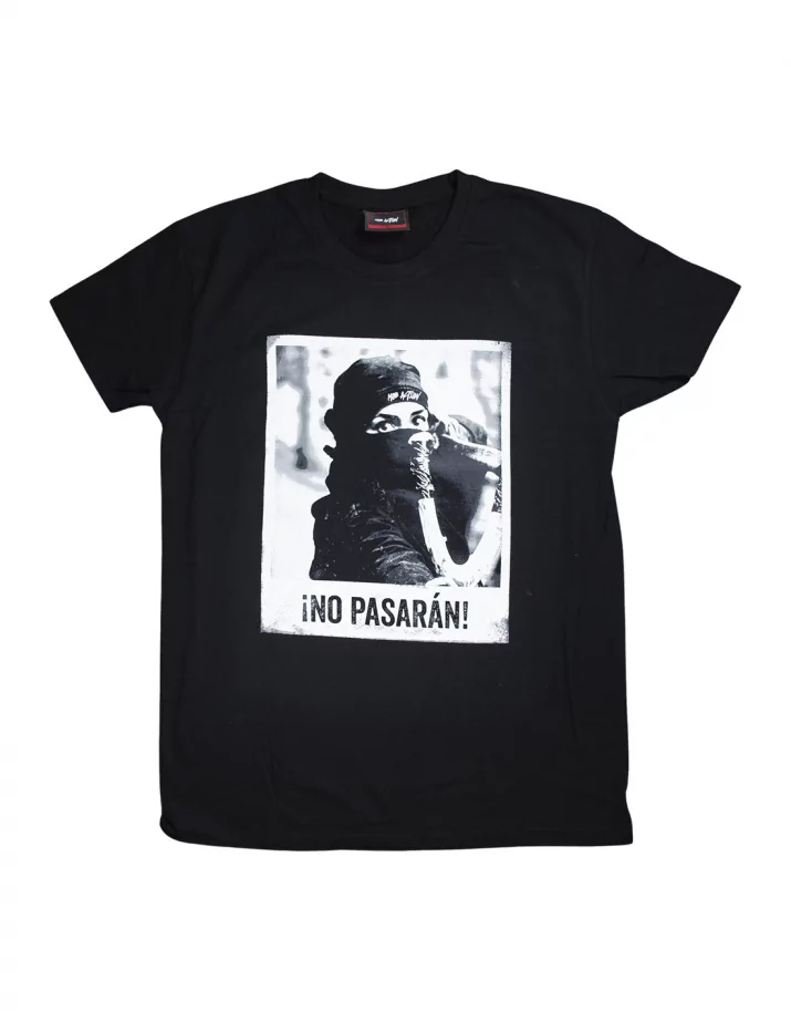 No Pasaran - Mob Action - T-Shirt - Black