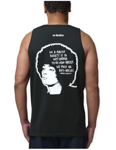 Angela Davis - Tank Top - Schwarz - @ No Borders