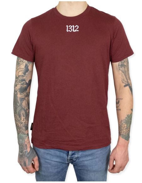 1312 - Sixblox - T-Shirt - Burgundy