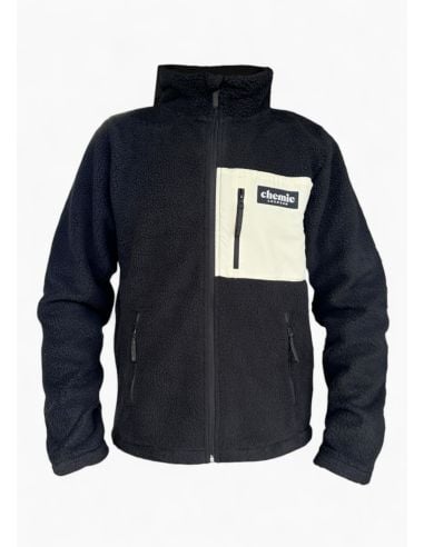 BSG Chemie Leipzig - Fleece Jacket - Teddy - Black - @ No Borders